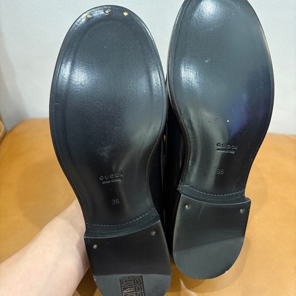 NIB Black Gucci Marmont Loafers - Picture 4 of 6